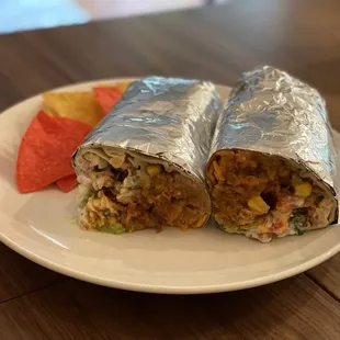 Al Pastor Super Burrito
