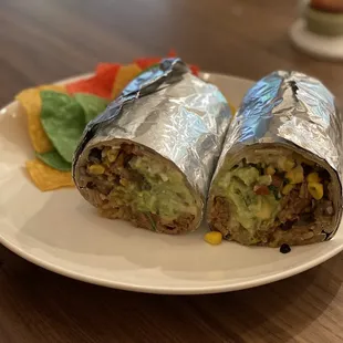 Shredded Beef Super Burrito
