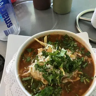 Rustic Chicken Tortilla Soup