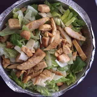 Traditional Caesar Salad with Chicken
