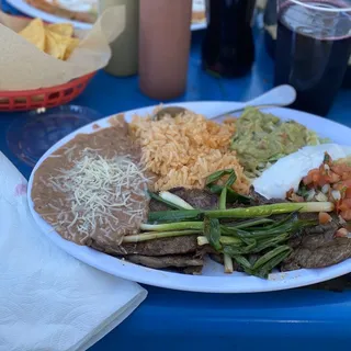 Carne Asada Platter