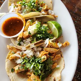 Chicken tacos