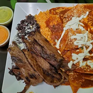 Chilaquiles (rojo)