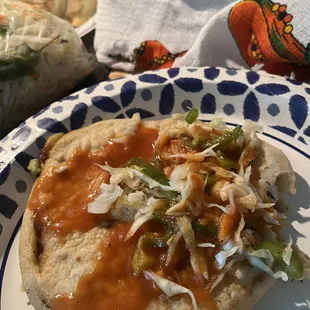 Pupusas revueltas.