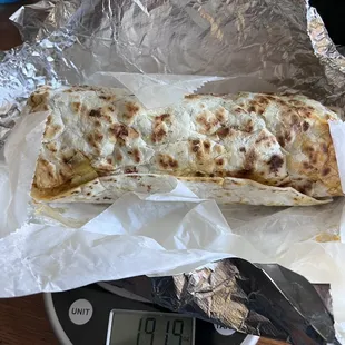 Al Pastor Breakfast Burrito