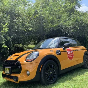 Minis of New Jersey passing through #schoolmini #stoptextingwhiledrivkng