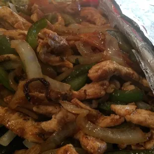 Lunch Chicken Fajitas