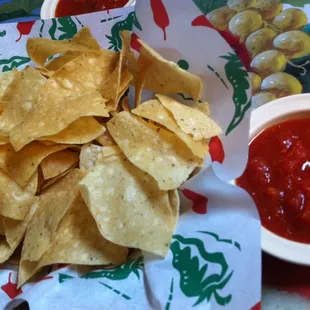 Chips and salsa