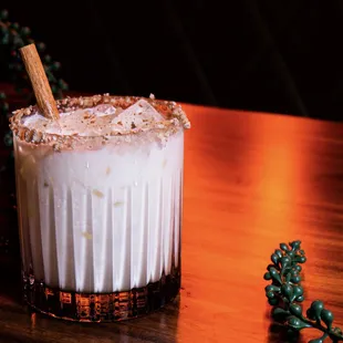 Mazapan cocktail