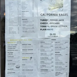 outside menu