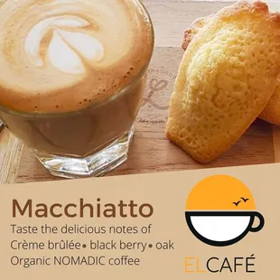 Macchiato organic NOMADIC coffee