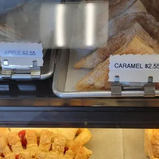 various pastries