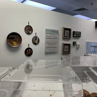 a display of pastries