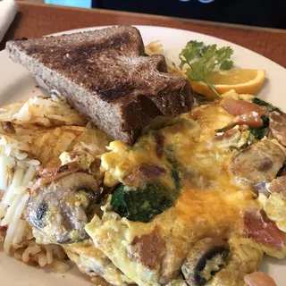 Popeye Omelette Breakfast