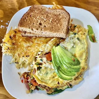 Asparagus Omelette Breakfast