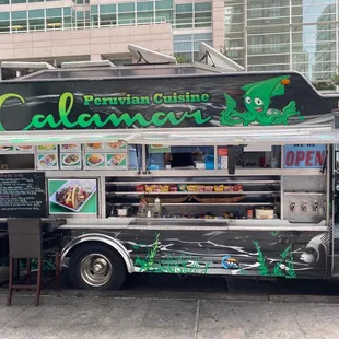 Truck on Mission and 2nd street.