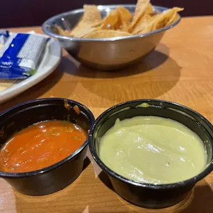 House warming salsa and chips