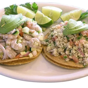 Shrimp Ceviche Tostada