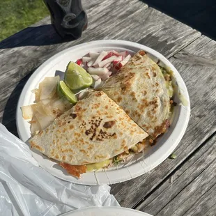 Quesadilla with Al Pastor