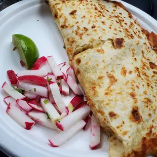 Carne asada quesadilla