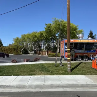 Taco Truck in its newish location