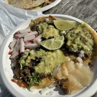 El Califas Taco with asada