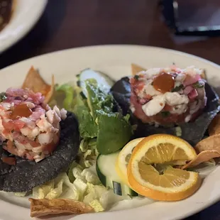 Ceviche Tostadas