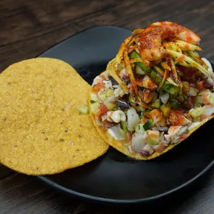 Tostada Perrona