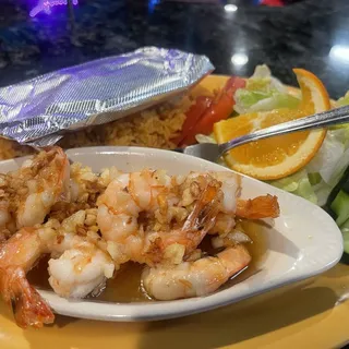 Camarones al Ajo