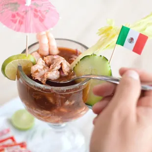 oysters and mussels, drink