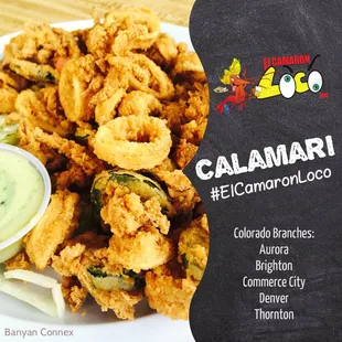 Bring a friend and add our Calamari to your plans today. Simple, familiar and definitely delicious!