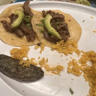 Steak taco