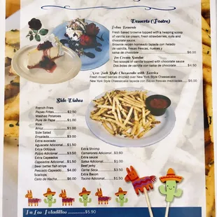 Menu part