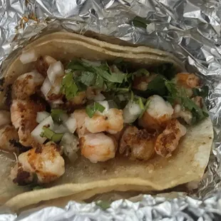 Shrimp taco