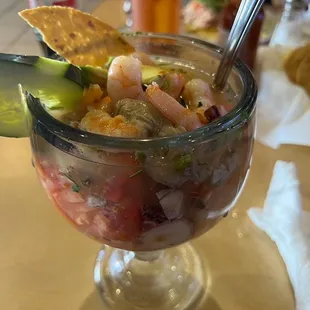 Campechana was good.