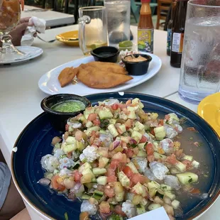 Mango Shrimp Ceviche