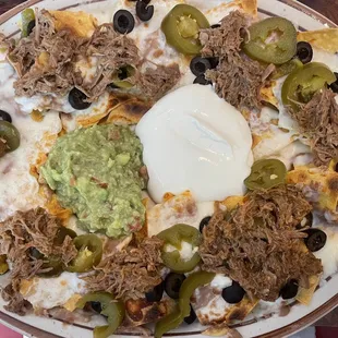 Shredded Beef Nachos