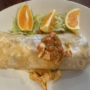 Burrito Pollo Asado