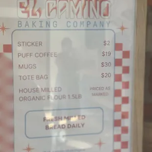 Swag Menu
