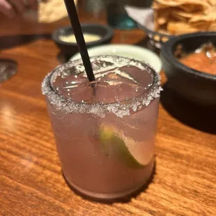 Prickly pear margarita