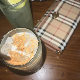 Valverde and Horchata cocktail