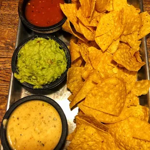 Chips and Dip Trio