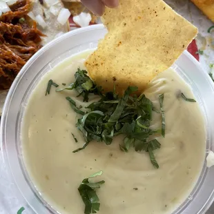 Chips and Small Queso &amp; Chips