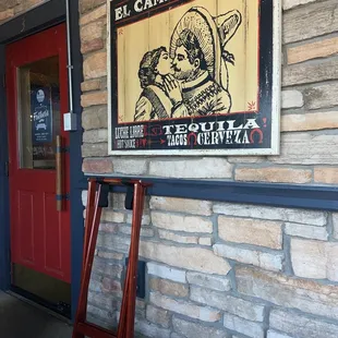 Outside patio ElCamino kitchen