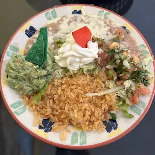 Comes with Fajitas plate