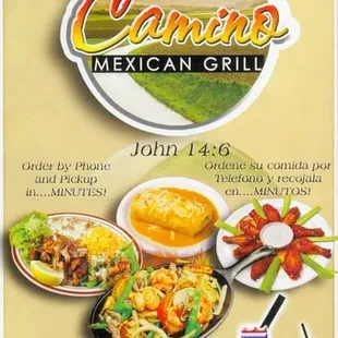 Menu part 1