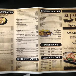 Menu side 2 April 2024