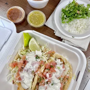 Fish tacos