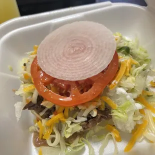 Carne Asada Tostada