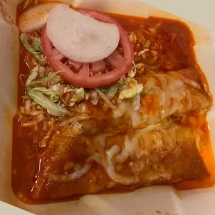 Cheese Enchiladas